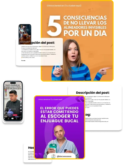 Ejemplos de contenido dental Coonte